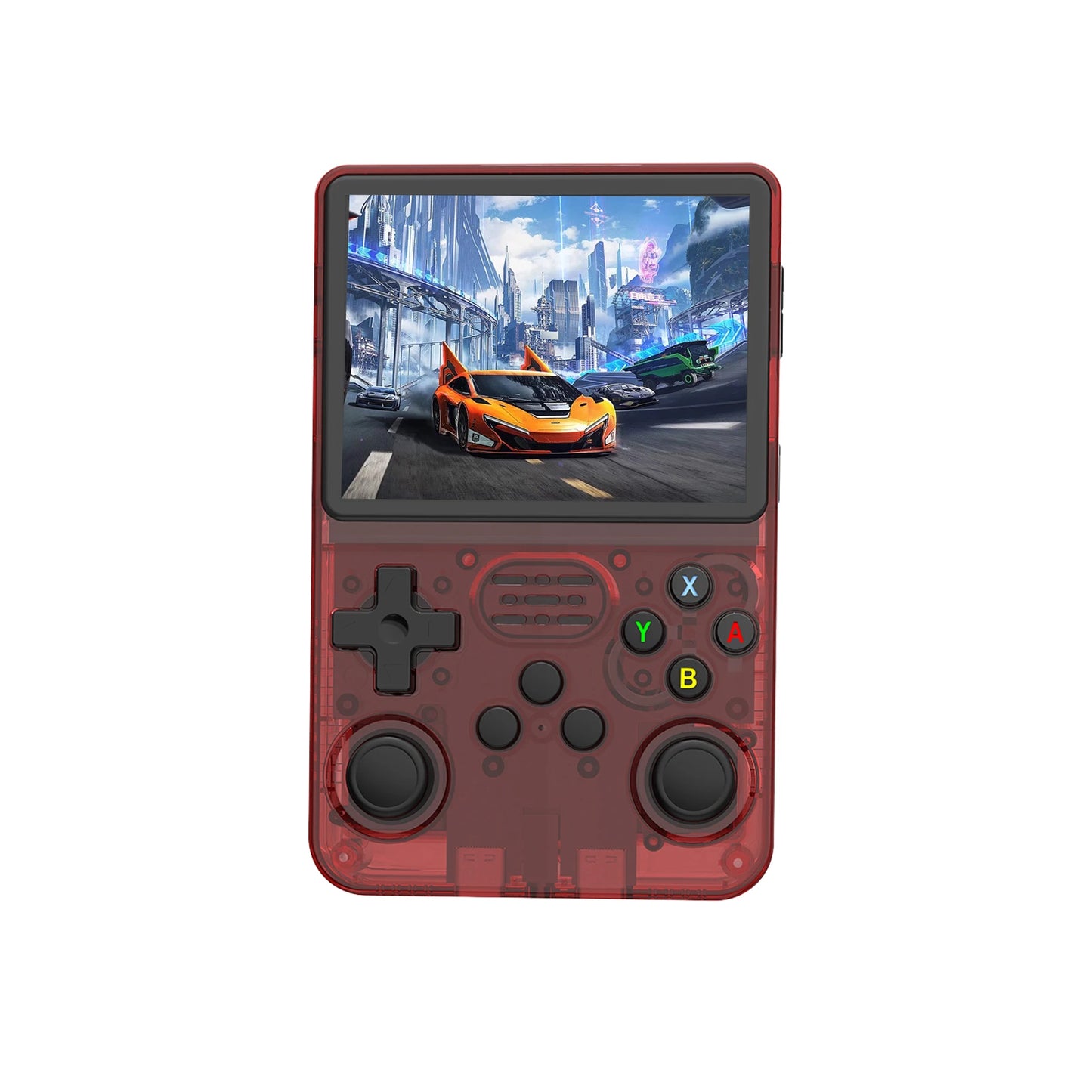 R36S Open Source K36 Handheld Game Console 3.5Inch IPS Screen Built in 16000 Games Supports online doubles For PS1/PSP/DC
