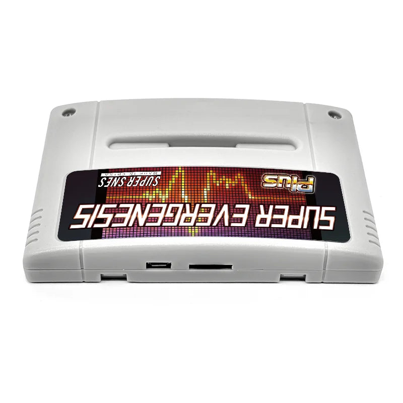 Super EVERGENESIS SNES SFC V12 3000 in 1 Game card with 8G TF Card for Super Famicom 16-Bit JPN/EU/USD Video Game Console