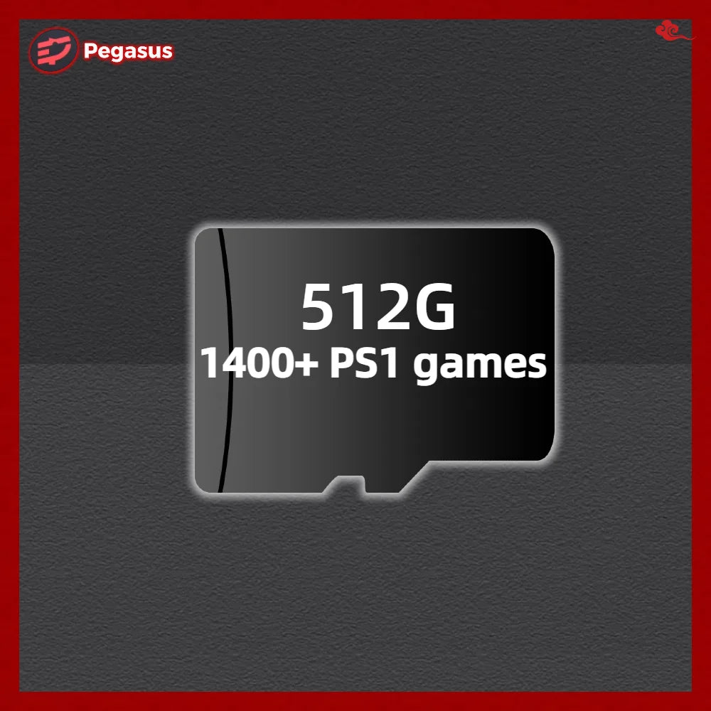 Game Card For Anbernic RG CUBE Memory TF Retro Games PS2 PSP PS1 3DS Android Handheld Gaming Console Gaming High Speed Pegasus G