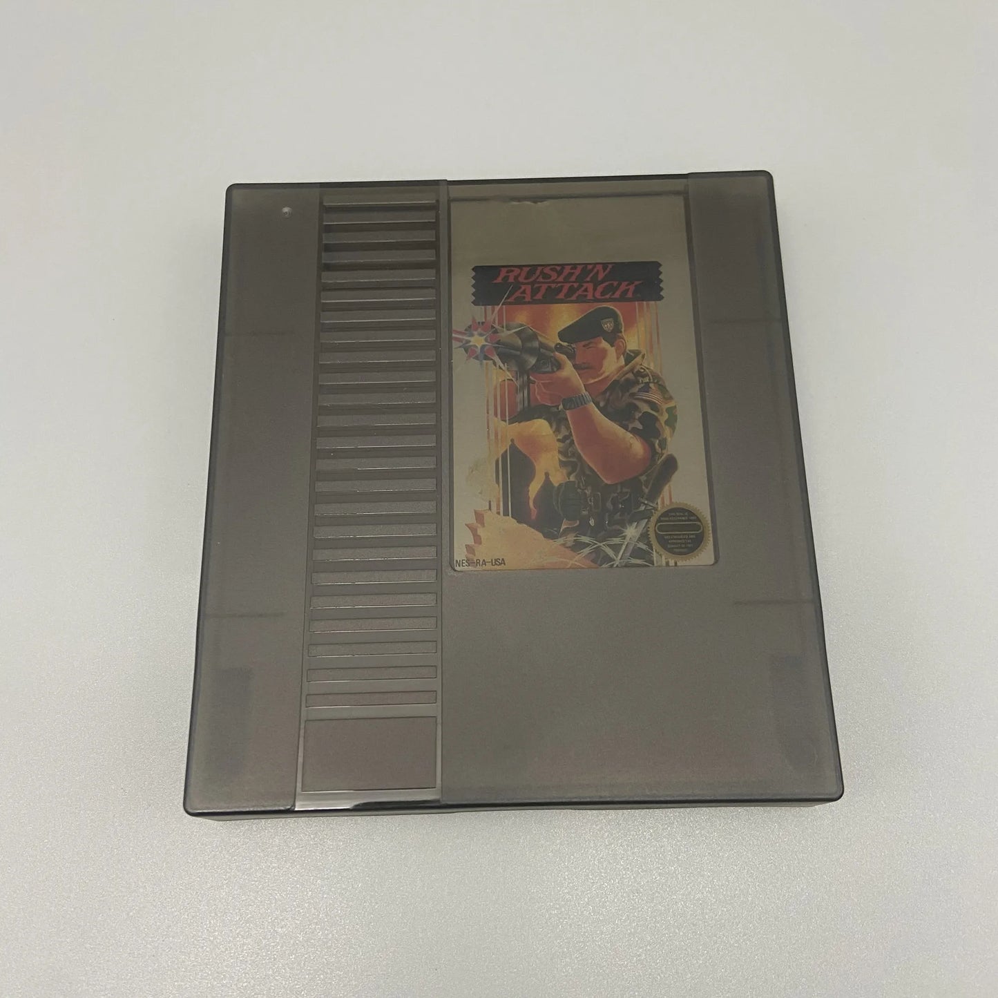 The game storage box for Nintendo Entertainment System NES of Europe and America