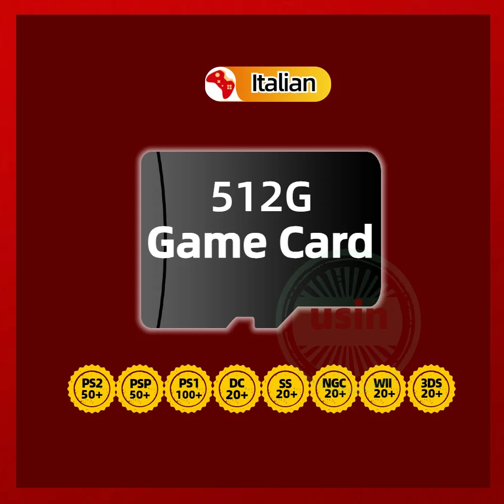 TF Game Cards For Anbernic RG405V RG CUBE Android Gaming Console Retro Playstation PS2 PSP PS1 3DS Games SD Card 1TB 512G RG556