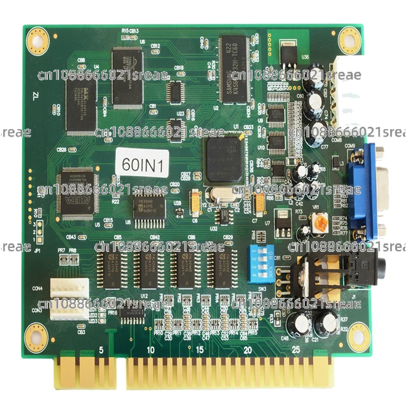 60 in 1 Jamma Arcade Classics Game Board for Cocktail Arcade Machine UP Right Arcade Machine Donkey Kong Pacman