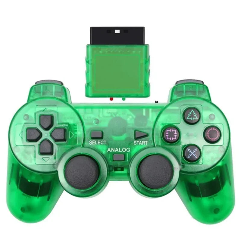 Wireless Controller For PS2/PS1 Gamepad Dual Vibration Shock For Sony Playstation 2 Joypad Joystick Controle USB PC Game Console