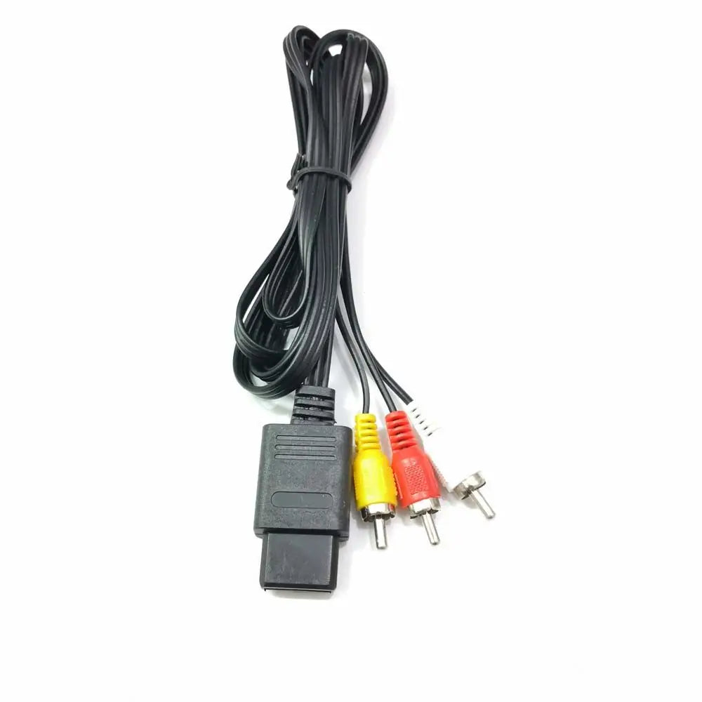 Audio Video Cable 1.8M For Nintendo 64 AV Cable to RCA Super Nintend GameCube N64 SNES Game Cube Accessory