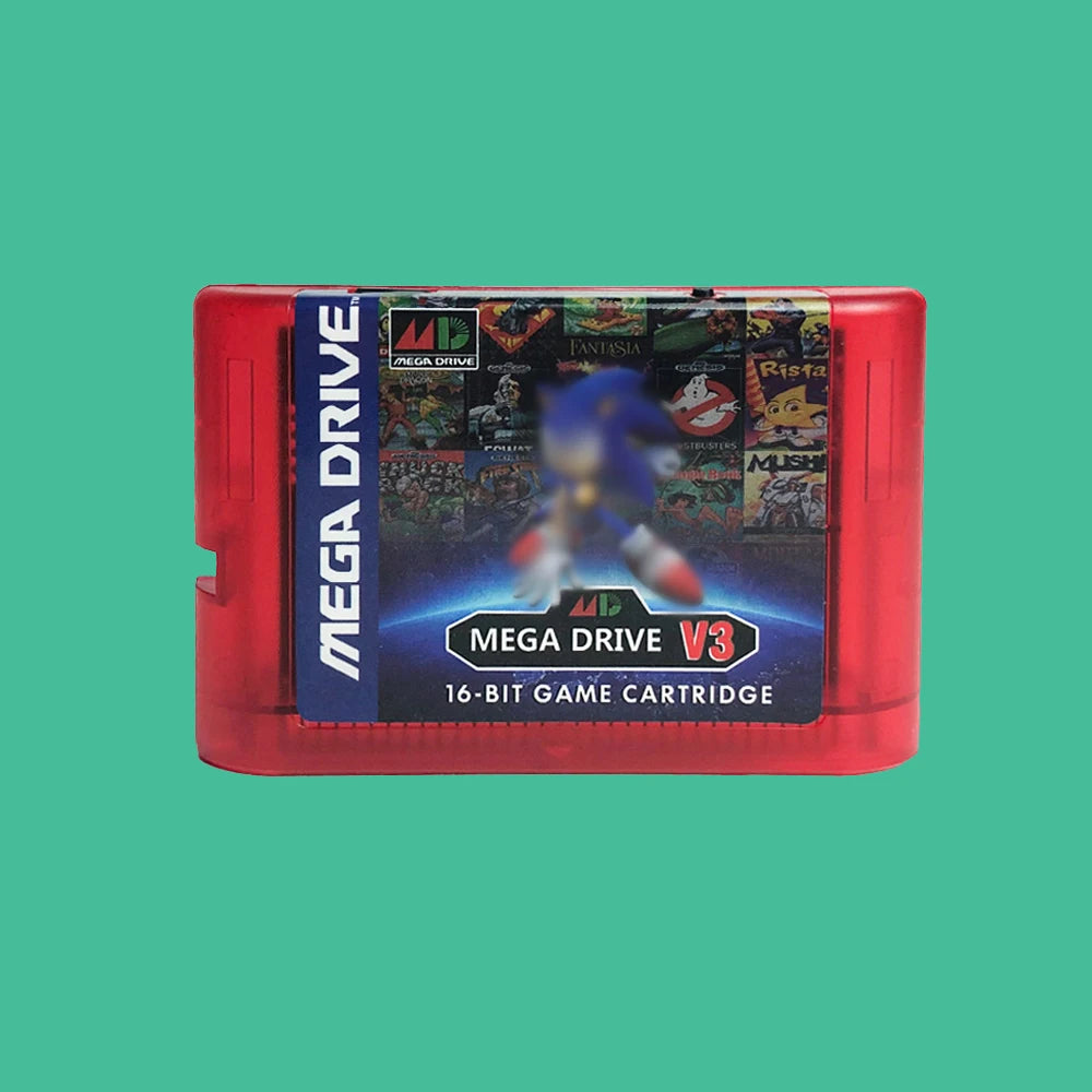 1200 in 1 Game EDMDS V3 Pro Updated Cartridge for SEGA GENESIS Mega Drive MegaDrive Console Card