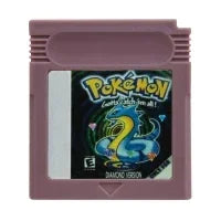 GBC Game Cartridge Red Blue DX Prism Pokemon Series 16 Bit Video Game Console Creepy Black Cock Pink Picross