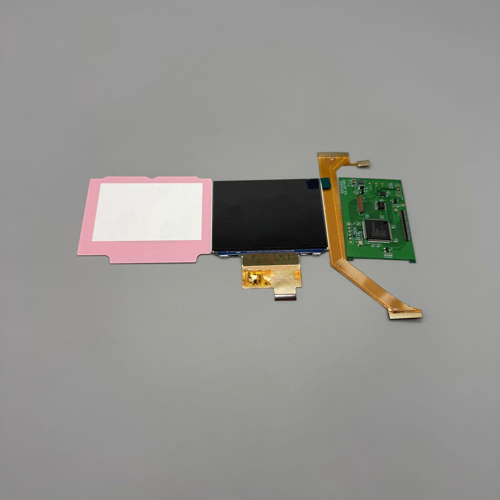 2025 high resolution IPS LCD screen for Gameboy advance SP GBASP .Original shell installation does not require shell cutting