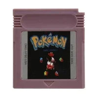 GBC Game Cartridge Pokemon Series 16 Bit Video Game Console Red Blue DX Prism Creepy Black Cock Pink Picross
