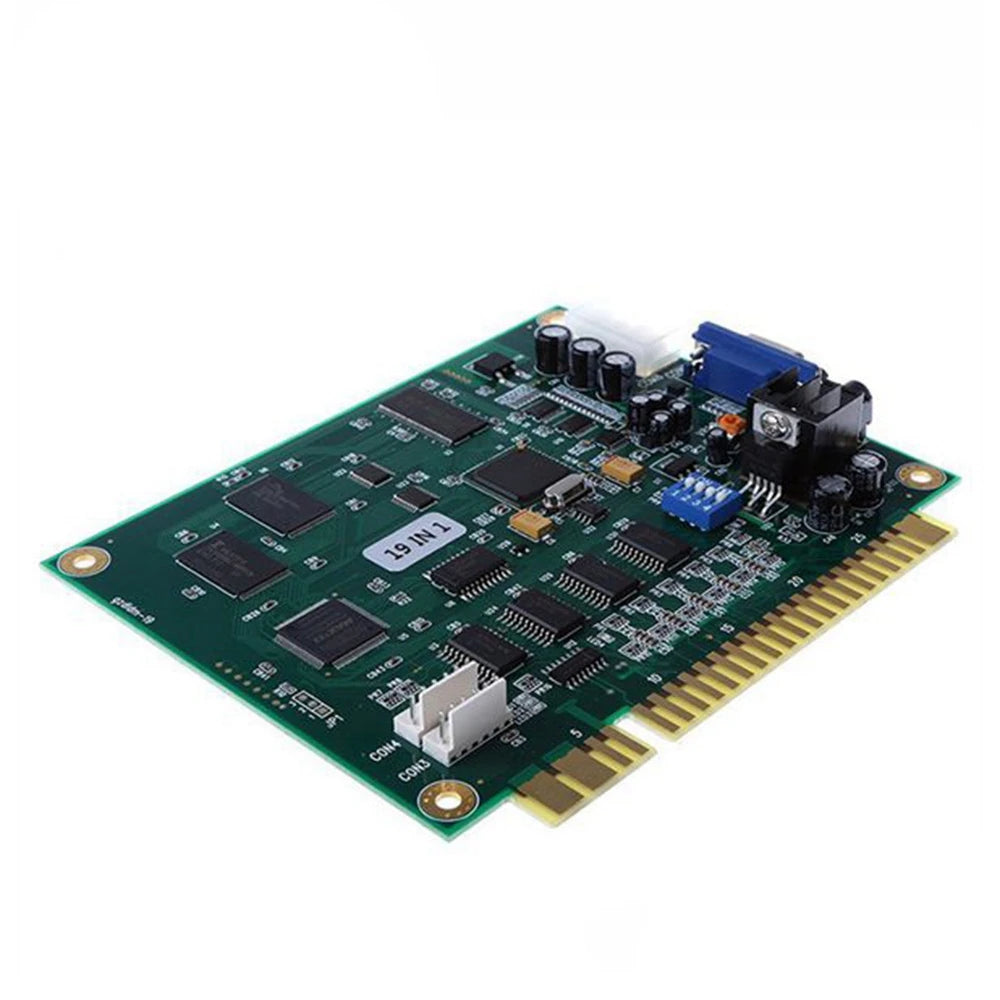 B27B 19 In 1 Multicade PCB Board Arcade Classic Game Board VGA Output Arcade Game Board Horizontal Durable For Jamma Arcade