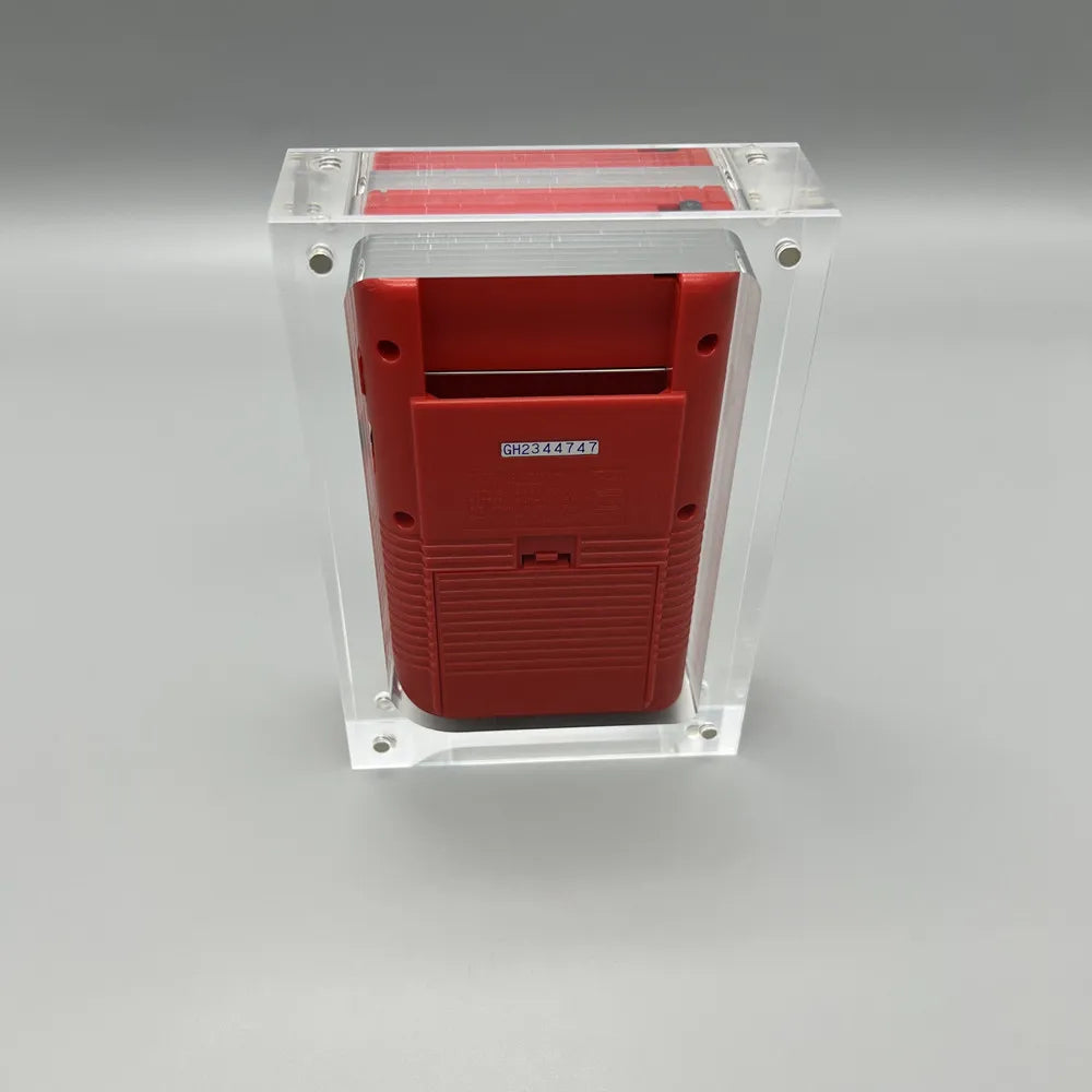 High transparency acrylic magnetic cover console storage box for Game boy Classic GB DMG