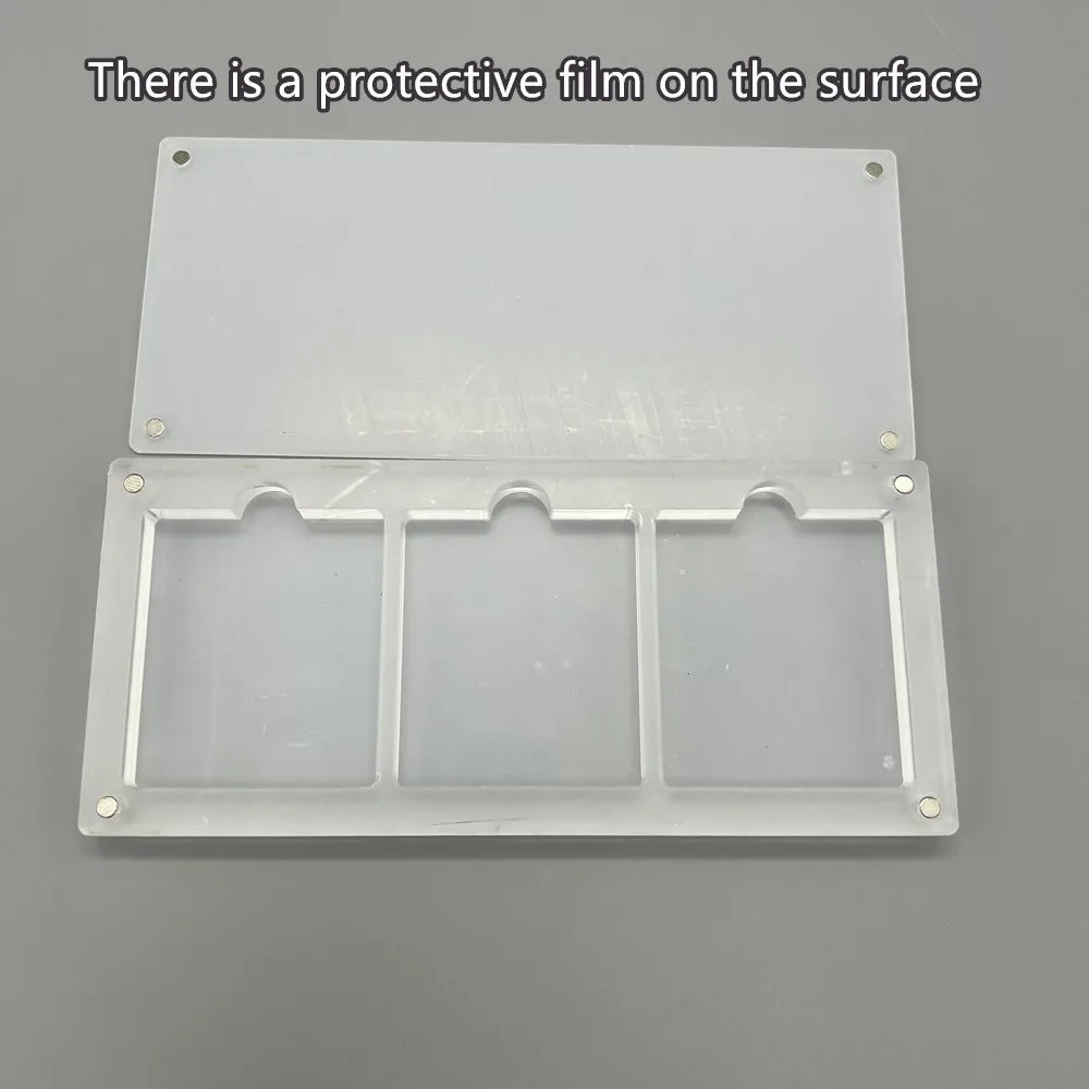 High transparency Acrylic Magnetic suction cover Games Storage Box Hard Shell cartridge Case for GameBoy GB GBC