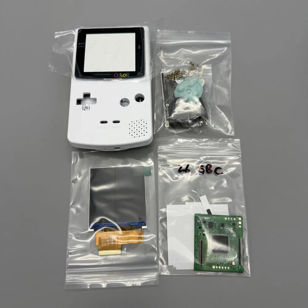 2.6 "GBC IPS LCD and new shell for Gameboy Color.Support pixel display. No need to cut the shell.