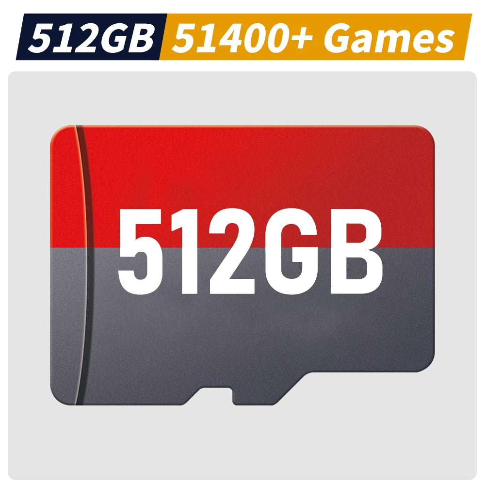 Game Card for Steam Deck/Windows Handheld Latest Batocera 37 System Plug & Play 51400+ Retro Games for PS3/PS2/PS1/PSP/MAME/N64