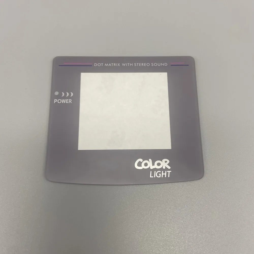 Glass lens mirror for 2.2-inch high brightness Gameboy color GBC. GBC LCD screen lens