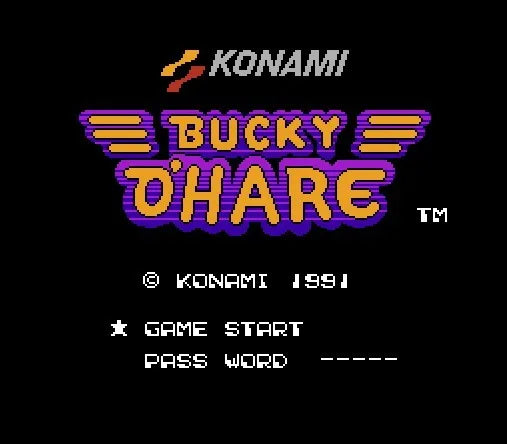 Bucky o'Hare 60 Pin Game Card For 8 Bit Subor Game Player