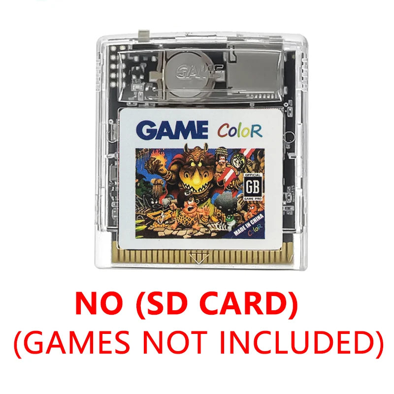 Game Card GB GBC cartridge for Gameboy Color Game Boy Multi Game Cartridge Cart with TF/SD Card 2000 in 1