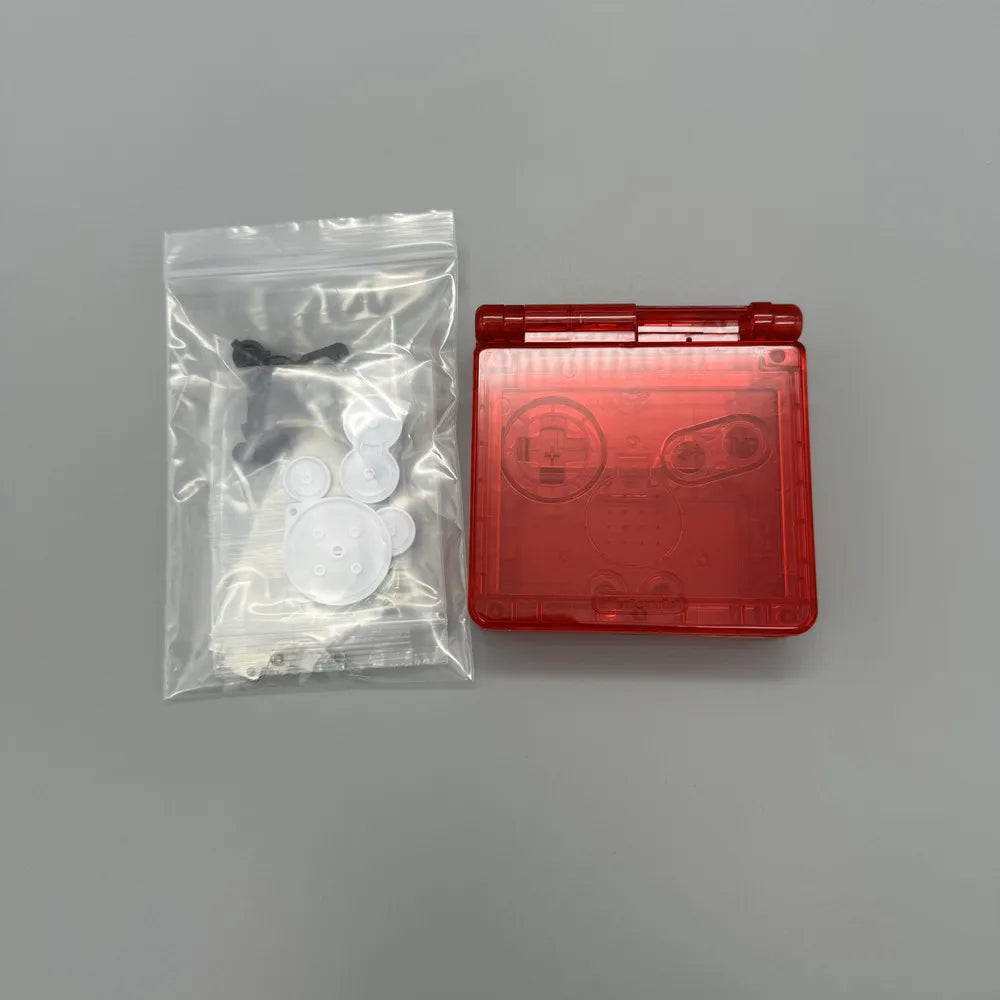 High quality shell kit for Gameboy ADVANCE SP GBASP. Suitable for GBA 3.0-inch IPS 2.9-inch Original size LCD