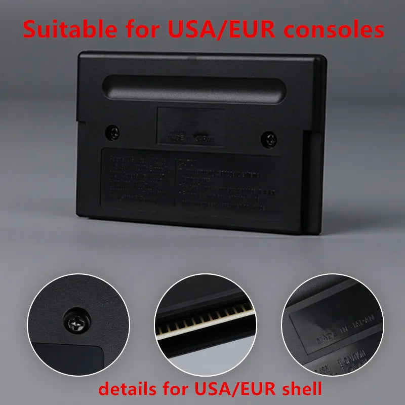 Shining in the Darkness USA or EUR cover 16bit MD game card with box with manual for Sega Genesis Megadrive console