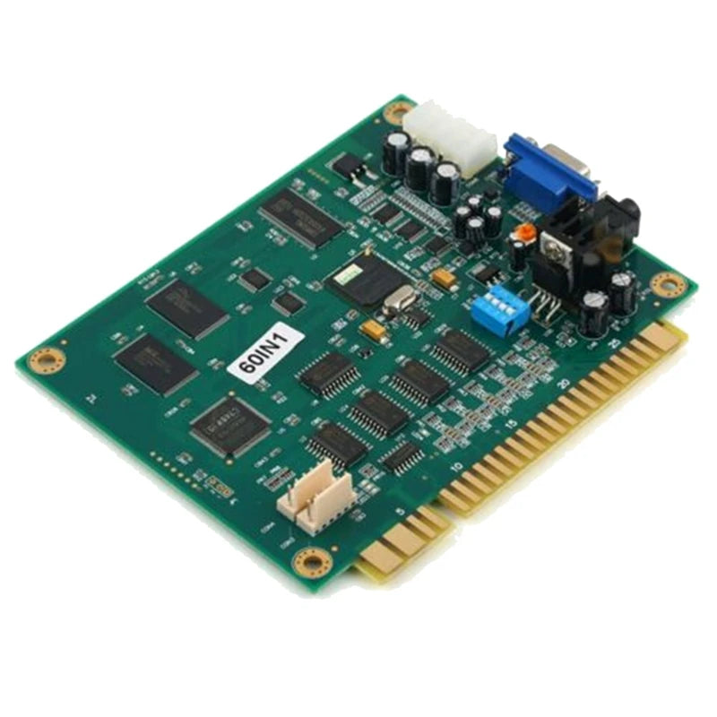 Motherboard 60 in 1 Jamma Arcade Classics Game Board for Cocktail Arcade Machine UP Right Arcade Machine Donkey