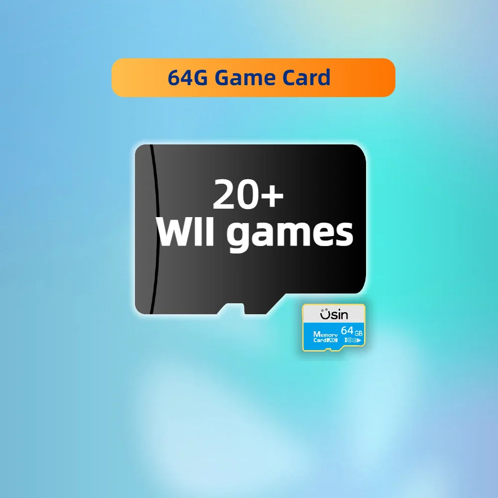 Game Card For Retroid Pocket 3 Plus RP3 5 TF Retro Games PS2 PSP PS1 Android portable Handheld Gaming SD Card High Speed 64G
