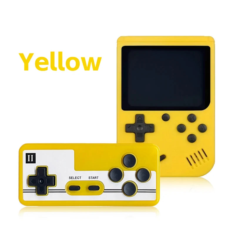Red Mini Handheld Game Console 400 in 1 Retro Arcade Games Portable 8-Bit TV Connection 3.0 Inch LCD Kids Gift Toy