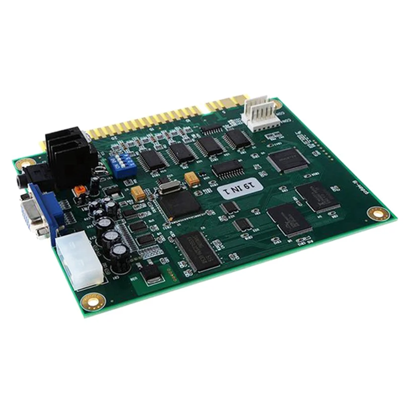 A08E-19 In 1 Arcade Classic Game Board VGA Output Arcade Game Board Durable For Jamma Arcade Motherboard