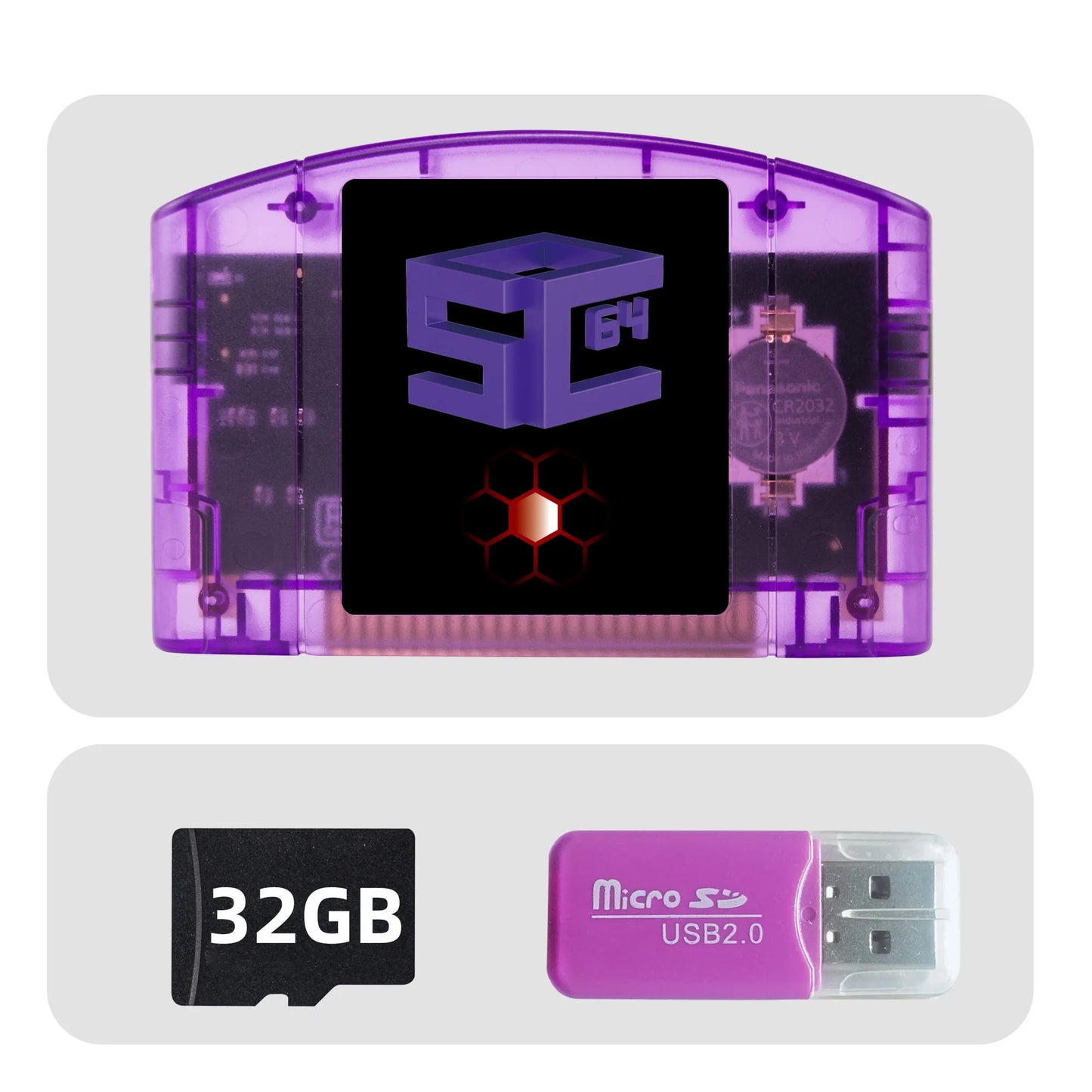REMANK SC64Summer SC64 Open Source 5000 in-1 SC64 Flash N64 Cart SC64 For SNES N64 GBC N64DD Retro Video Game Console Accessory