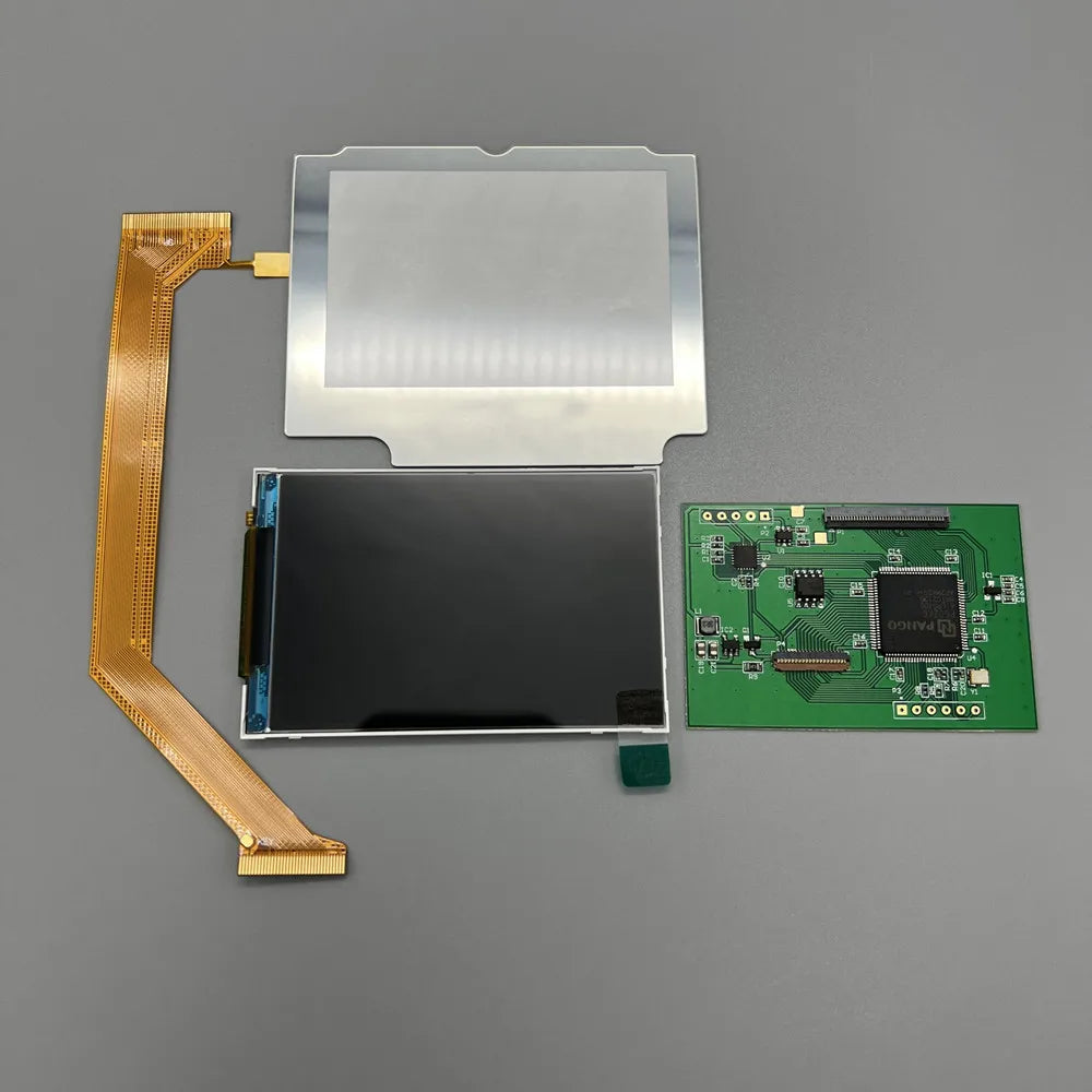 2024 new 3.0 "original size IPS high brightness LCD screen is suitable for Gameboy advance SP GBASP