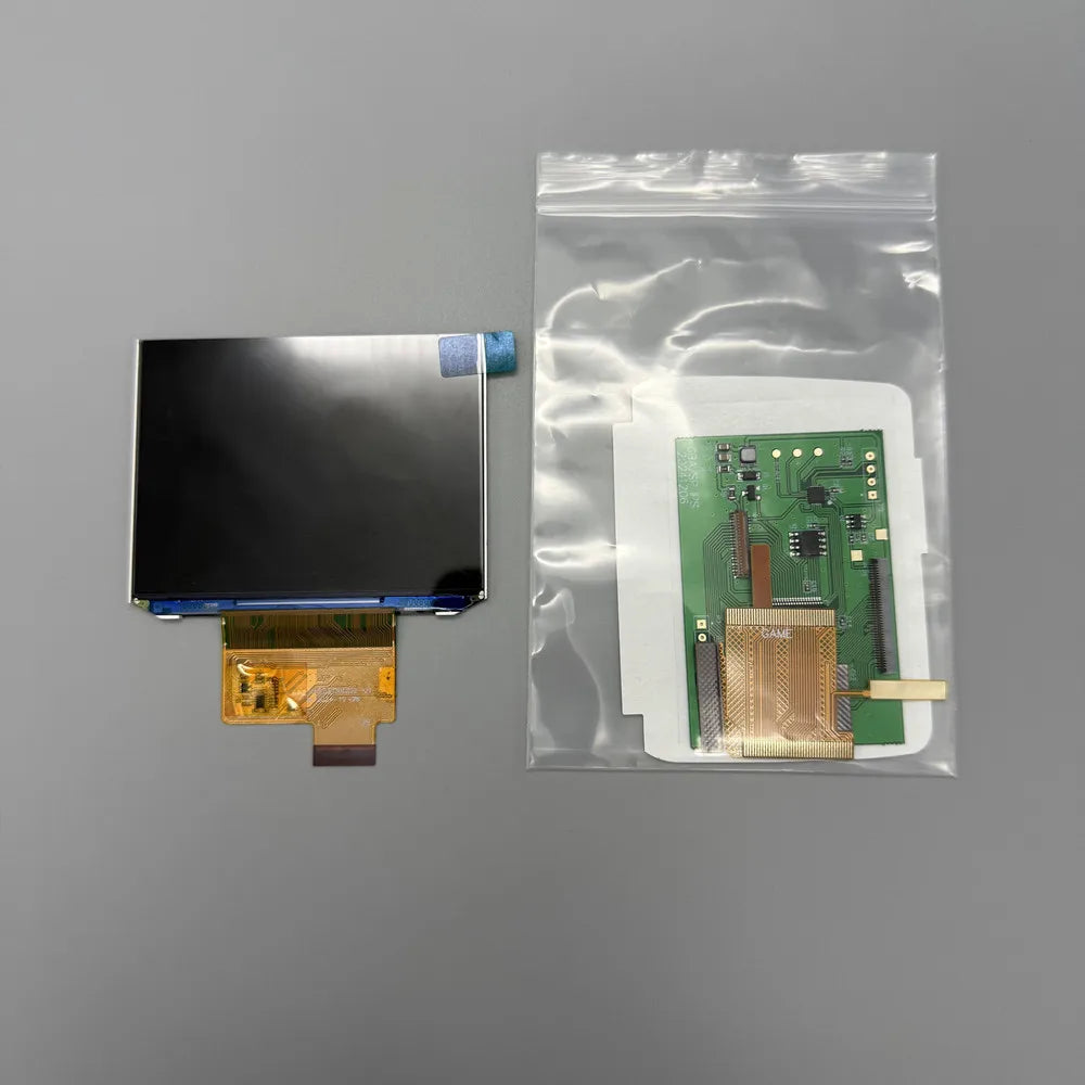 2025 original size IPS high brightness high resolution LCD screen for Gameboy advance GBA .support pixel mode display