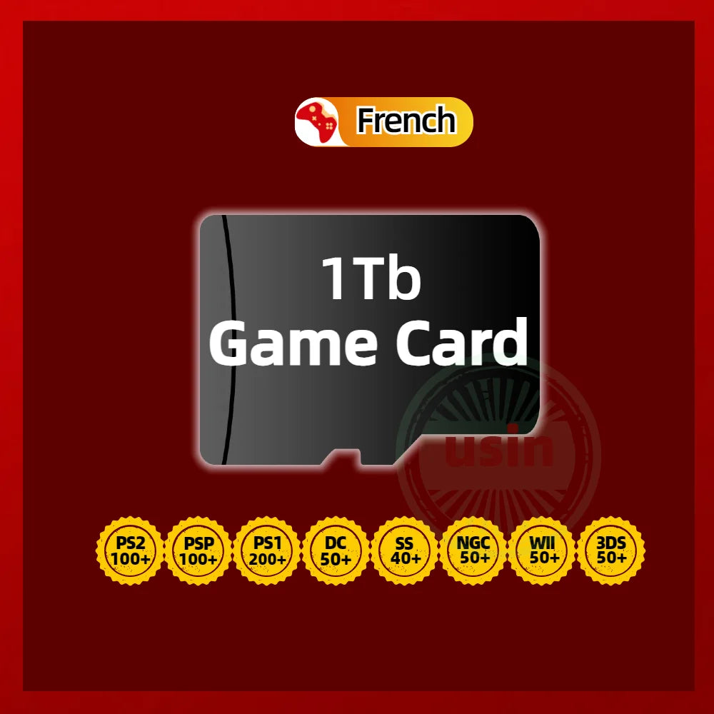 TF Game Cards For Anbernic RG405V RG CUBE Android Gaming Console Retro Playstation PS2 PSP PS1 3DS Games SD Card 1TB 512G RG556
