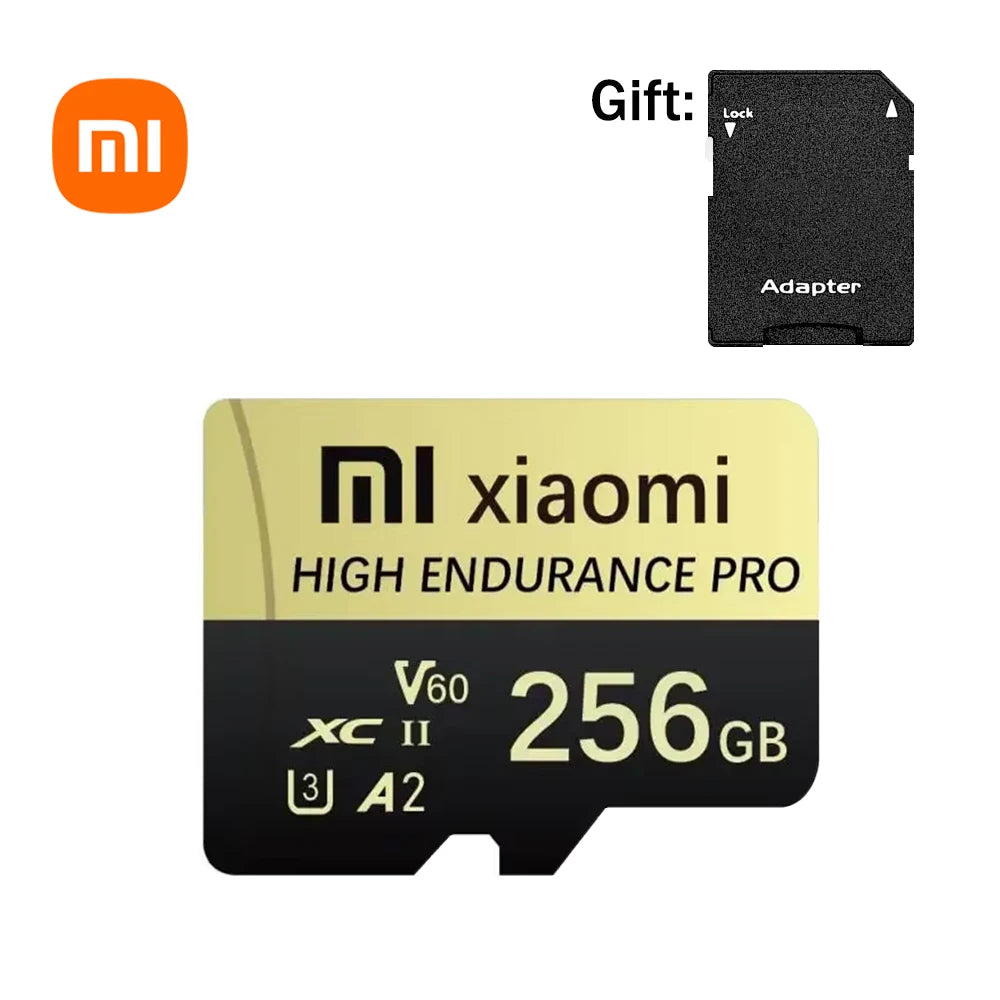 Original Mijia Xiaomi SD Card Class 10 Micro TF Flash Card 1TB 2TB Red & Black Memory Card 128 256GB for Mobile Phone PC Speaker