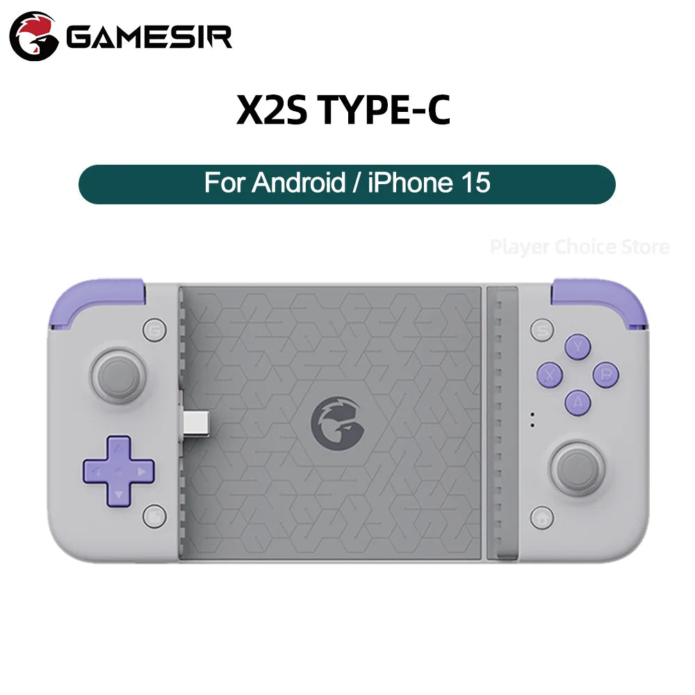 GameSir X2s Mobile Gamepad Android Phone Game Controller for Cloud Gaming Xbox Game Pass STADIA xCloud Hall Effect Joystick