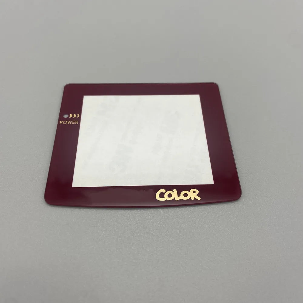 Glass lens mirror for 2.6-inch IPS Gameboy color GBC. GBC LCD screen lens