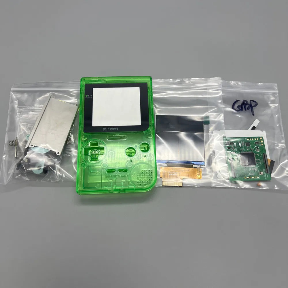 GBP LCD Easy to install 2.6-inch full size IPS high brightness LCD With high quality shell for Nintendo gameboy pocket GBP