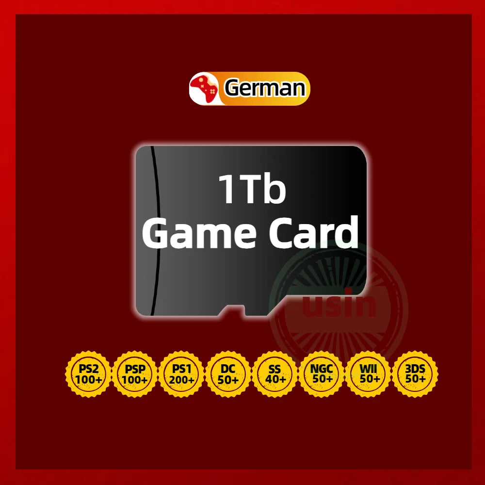 TF Game Cards For Anbernic RG405V RG CUBE Android Gaming Console Retro Playstation PS2 PSP PS1 3DS Games SD Card 1TB 512G RG556