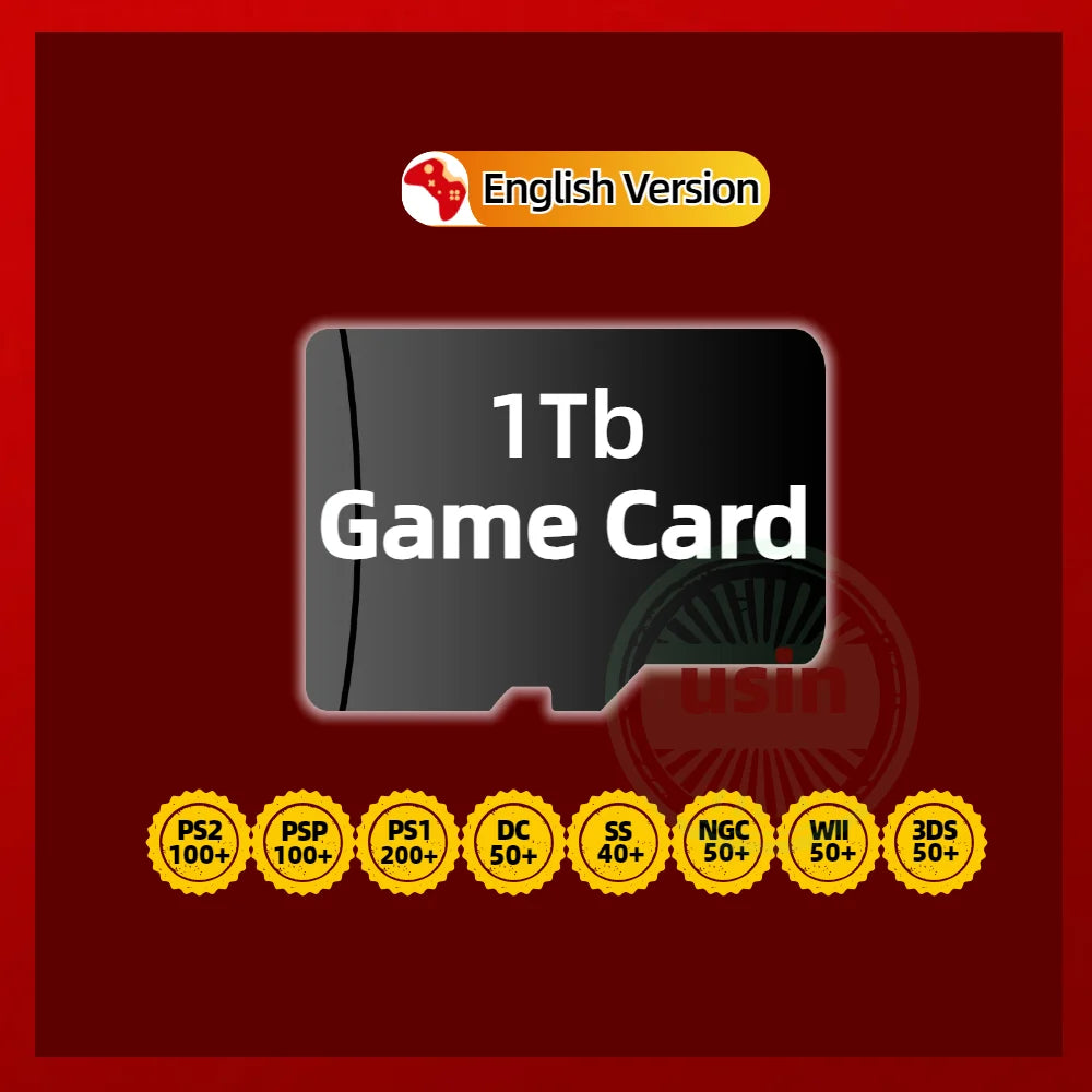 TF Game Cards For Anbernic RG405V RG CUBE Android Gaming Console Retro Playstation PS2 PSP PS1 3DS Games SD Card 1TB 512G RG556