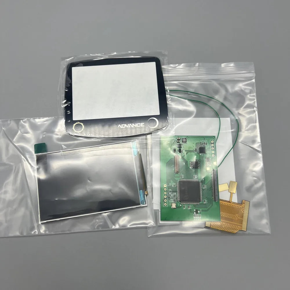 2024 3.0 "original size IPS high brightness LCD screen is suitable for Gameboy advance GBA