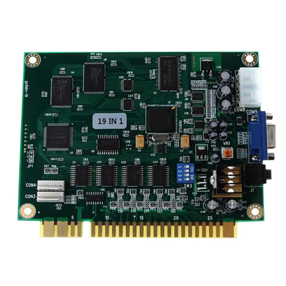 B27B 19 In 1 Multicade PCB Board Arcade Classic Game Board VGA Output Arcade Game Board Horizontal Durable For Jamma Arcade