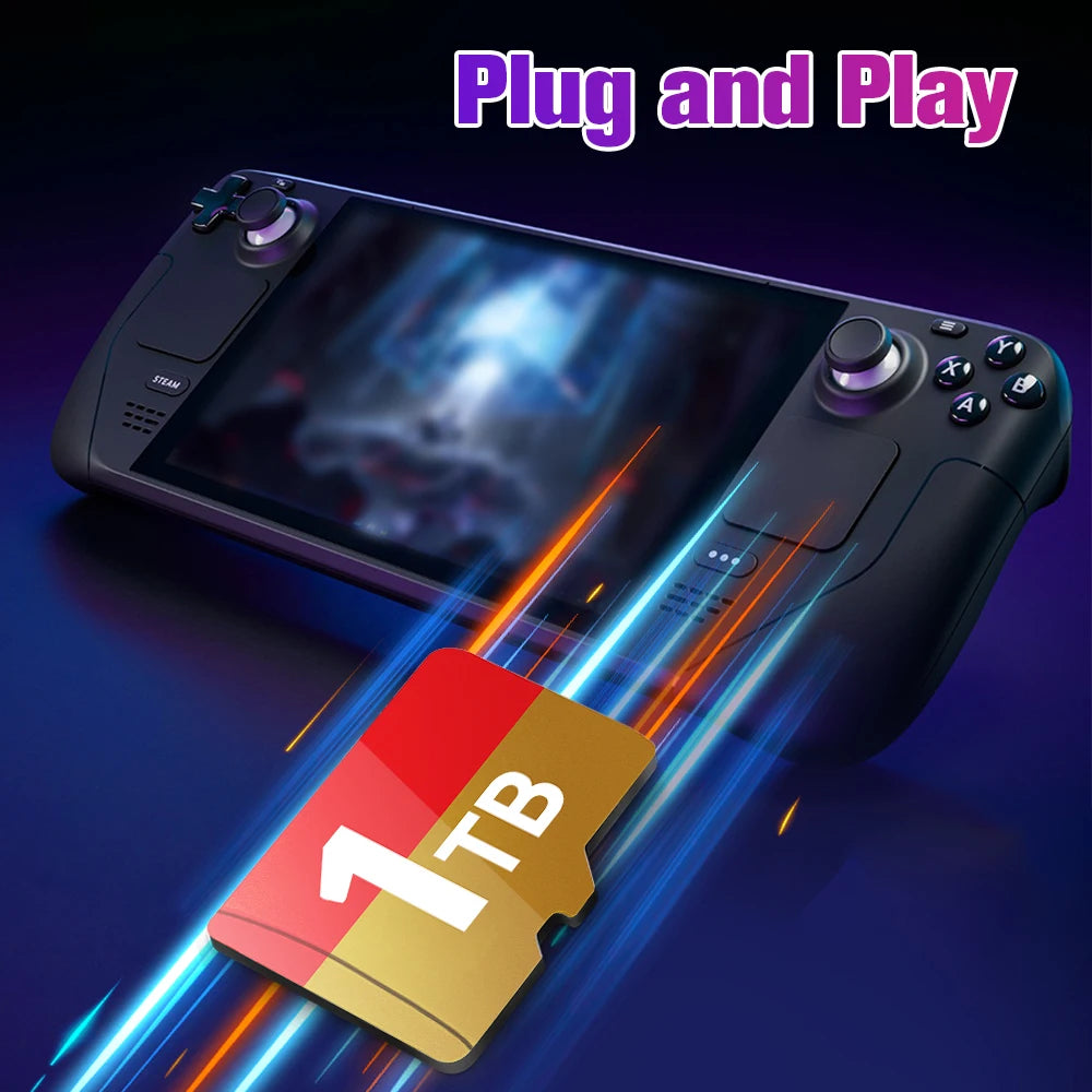 Batocera 39 TF/Gaming Card for Steamdeck /Windows Handheld/WIN PC with 61248 Games&70+Emulators for PS3/PS2/PS1/PSP/MAME/NES/N64