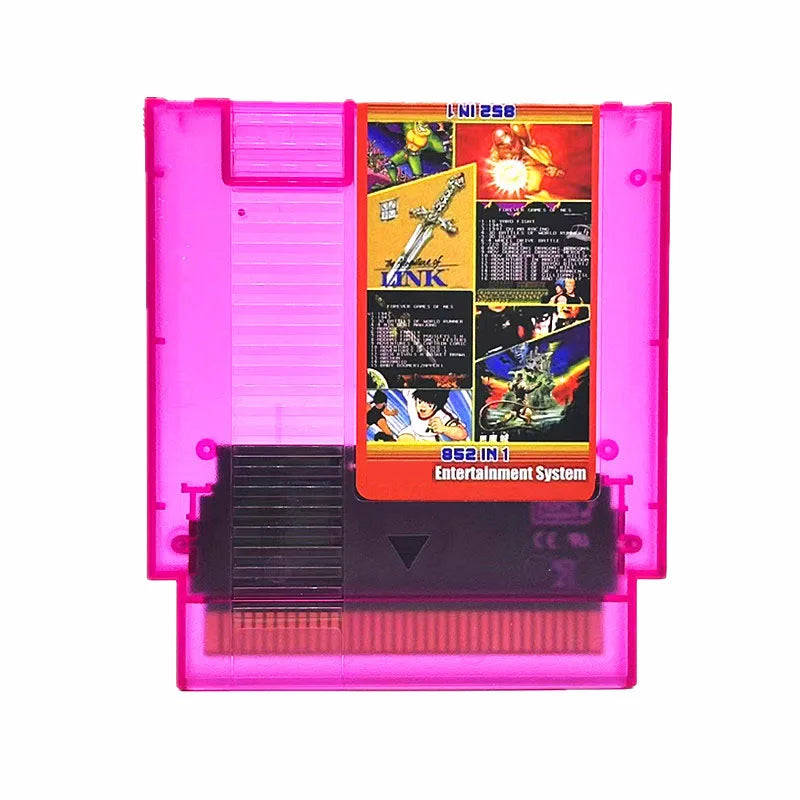 FOREVER DUO GAMES OF NES 852 in 1 (405+447) Game Cartridge for NES Console, total 852 games 1024MBit Flash Chip in use