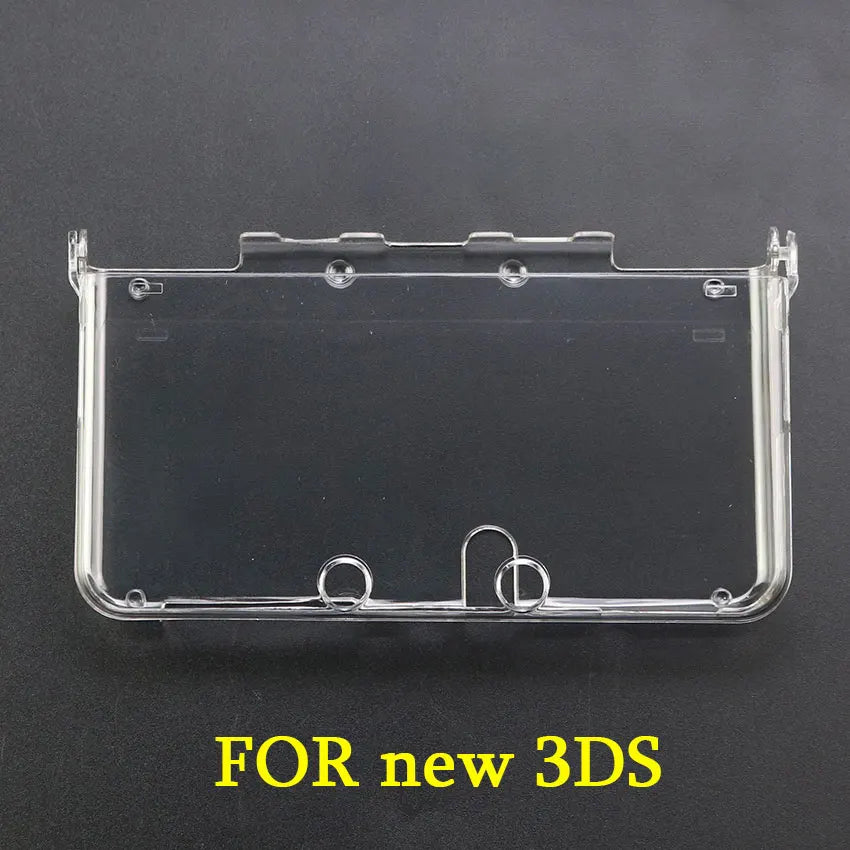 cltgxdd 1piece Plastic clear crystal protective hard case cover for PSP PSV GBA SP NDSL DSI NDSi XL 3DS XL new 3DS XLLL console