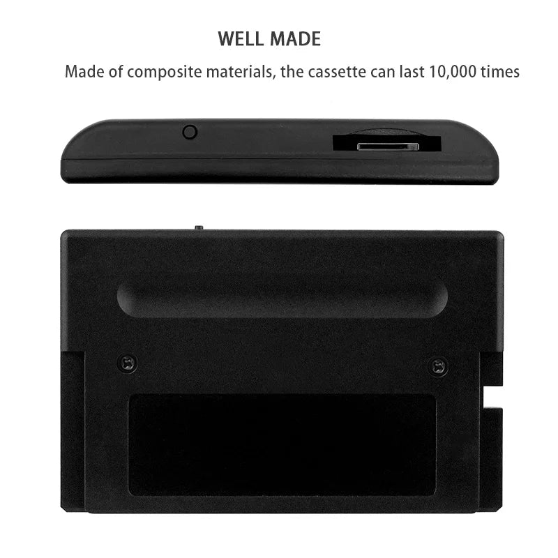 3000 in 1 Mega Genesis V3 Pro With 4GB TF Card EDMD Game Card For SEGA Genesis Mega Drive Master System Game Console