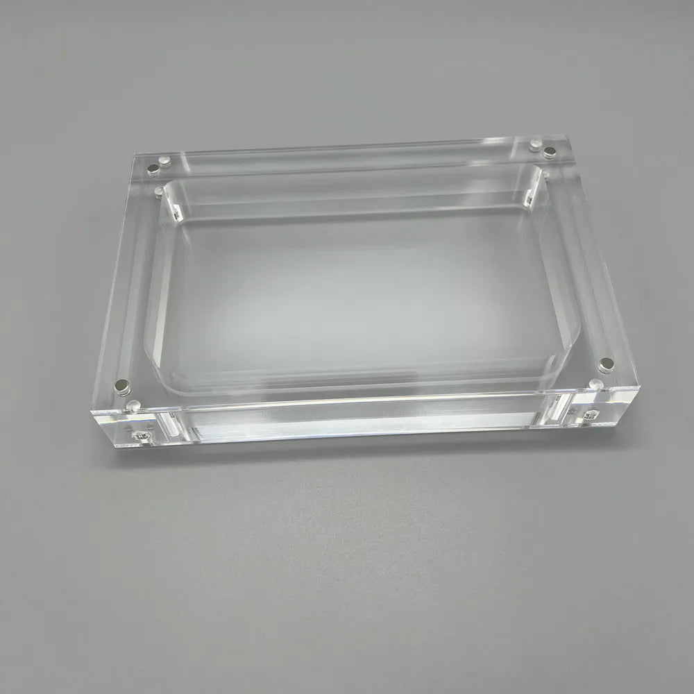 High transparency acrylic magnetic cover console storage box for Nintendo old 3DSXL 3DSLL