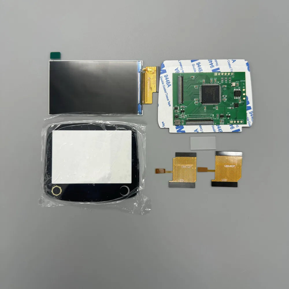 2.9 "original size IPS high brightness LCD screen is suitable for Gameboy advance GBA support pixel mode display