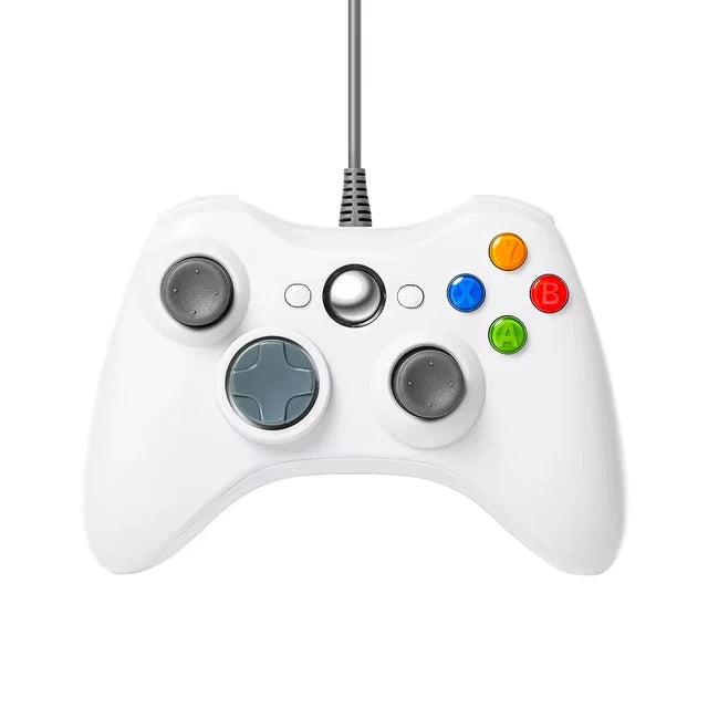 Xbox 360 Wired Controller For Xbox 360 PC Windows 10/8.1/8/7 Game Handle Double Shock Games Gamepad Video Game Console Joystick