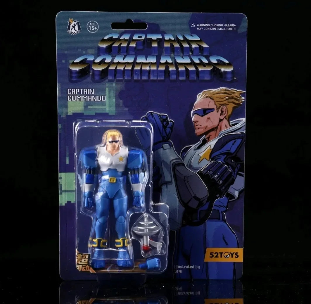 52TOYS Action Figure CAPCOM Final Fight 1PCS Collectible Desktop Decoration Creative Gift for Birthday 3.75inch/10cm