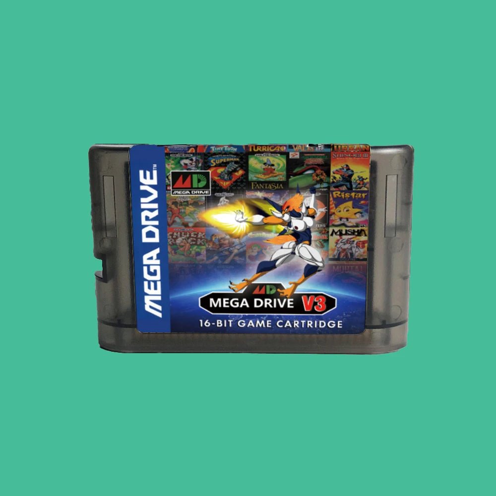 1200 in 1 Game EDMDS V3 Pro Updated Cartridge for SEGA GENESIS Mega Drive MegaDrive Console Card
