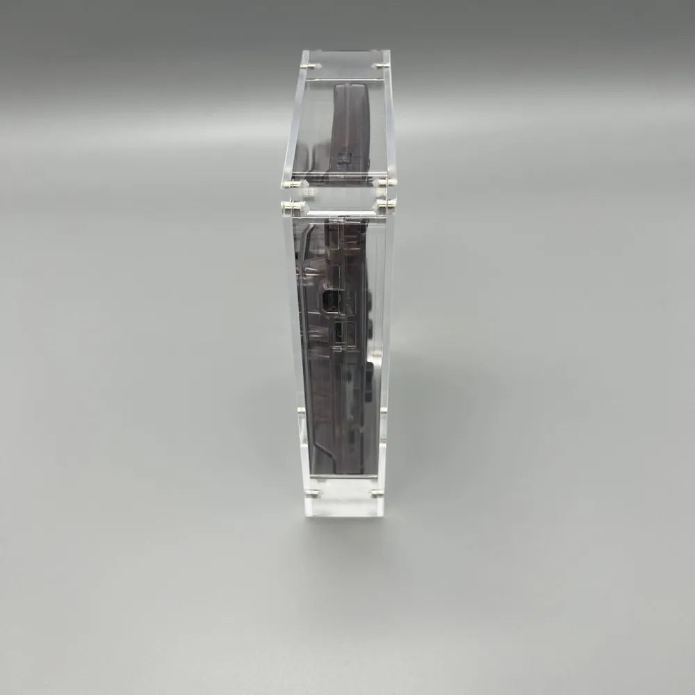 High transparency acrylic magnetic cover console storage box for GameBoy Pocket GBP