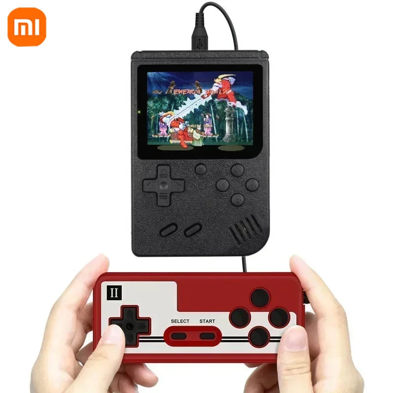 Xiaomi Portable Retro Mini Game Console 8-Bit Handheld Game Player Built-in 500 Games AV Out Game Console Valentine's Day Gift