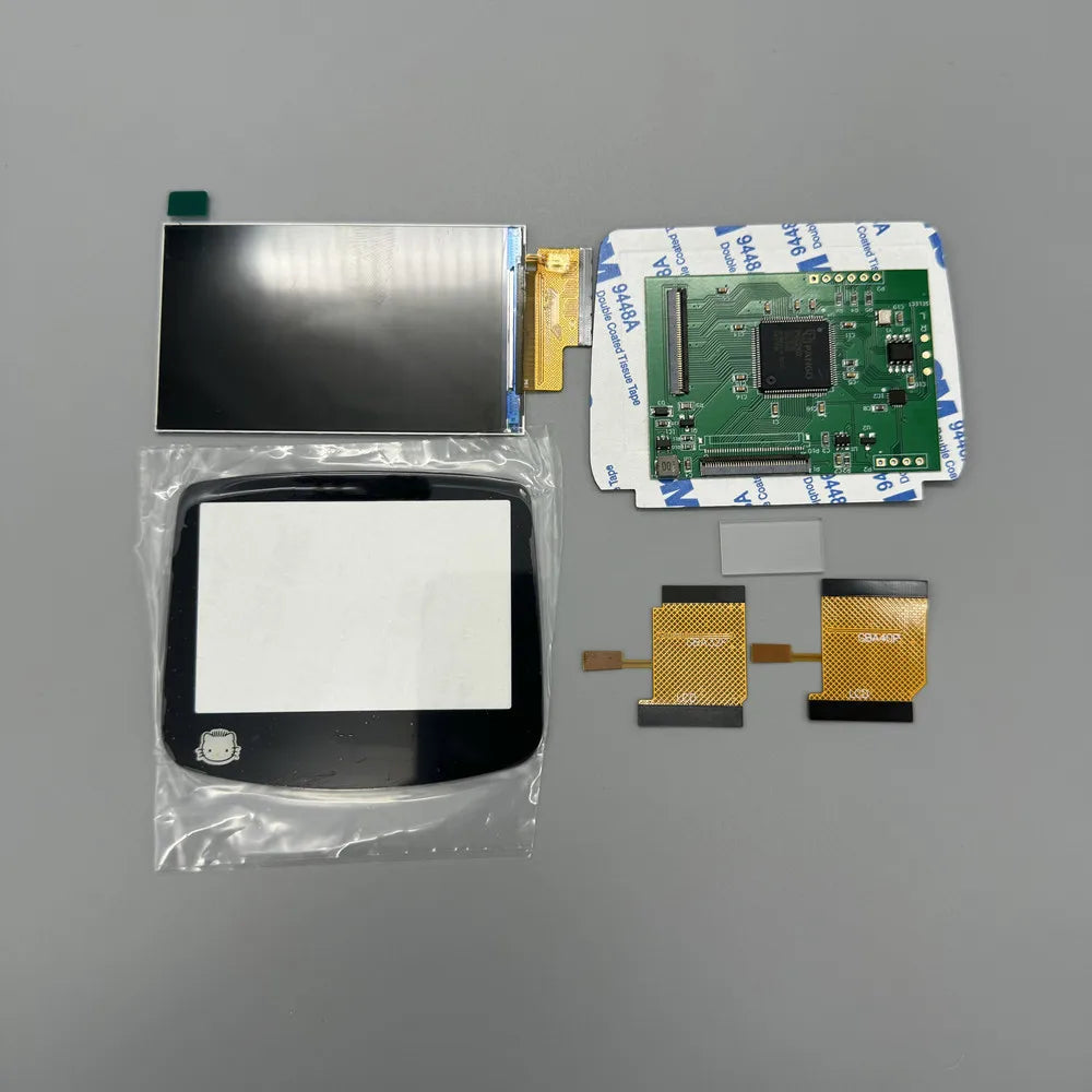 2.9 "original size IPS high brightness LCD screen is suitable for Gameboy advance GBA support pixel mode display